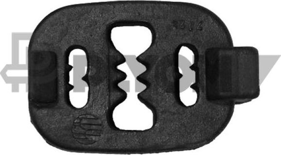 PLYOM P010482 - Кронштейн, втулка, система выпуска ОГ abcparts.ee