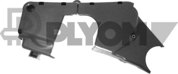 PLYOM P011107 - Кожух, зубчатый ремень abcparts.ee