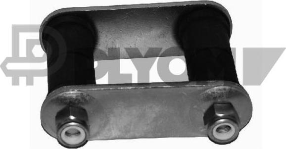 PLYOM P021183 - Подвеска листовой рессоры abcparts.ee