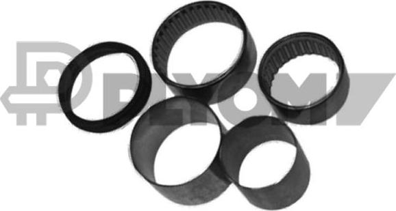 PLYOM P021355 - Сайлентблок, рычаг подвески колеса abcparts.ee
