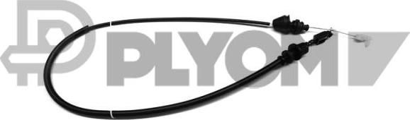 PLYOM P028323 - Тросик газа abcparts.ee