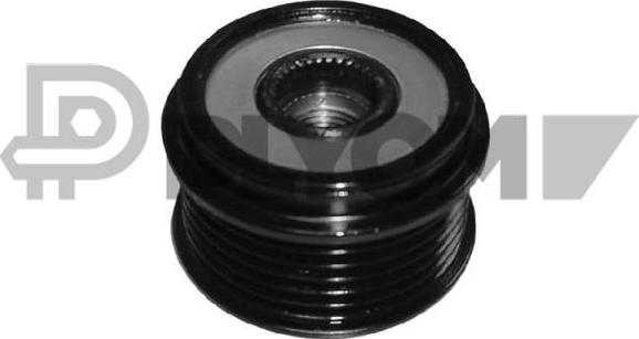 PLYOM P200915 - Шкив генератора, муфта abcparts.ee