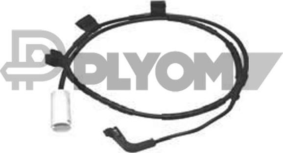 PLYOM P755096 - Сигнализатор, износ тормозных колодок abcparts.ee