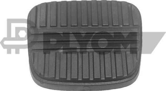 PLYOM P751122 - Педальные накладка, педаль тормоз abcparts.ee