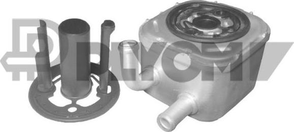 PLYOM P751719 - Масляный радиатор, двигательное масло abcparts.ee