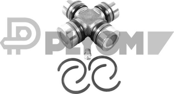 PLYOM P758576 - Шарнир, продольный вал abcparts.ee