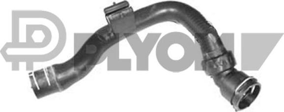 PLYOM P753570 - Шланг радиатора abcparts.ee