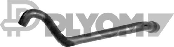 PLYOM P753638 - Шланг радиатора abcparts.ee
