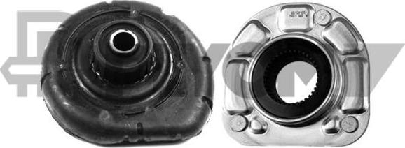 PLYOM P752007 - Опора стойки амортизатора, подушка abcparts.ee