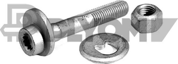 PLYOM P757052 - Монтажный комплект, рычаг подвески колеса abcparts.ee