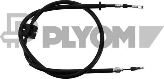PLYOM P766015 - Тросик, cтояночный тормоз abcparts.ee