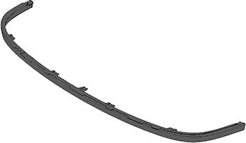 Poliplast 100.15808 - Спойлер abcparts.ee