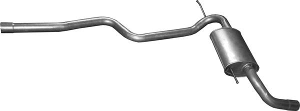 Polmo 03.70 - Глушитель выхлопных газов, конечный abcparts.ee