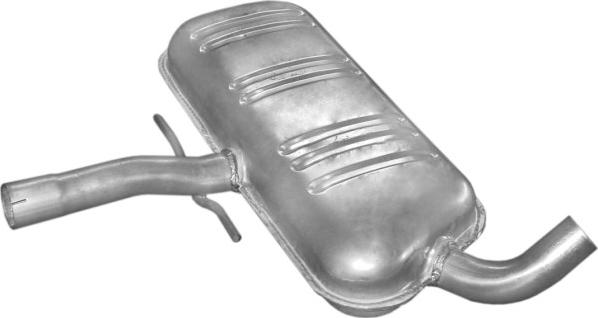 Polmo 30.132 - Средний глушитель выхлопных газов abcparts.ee