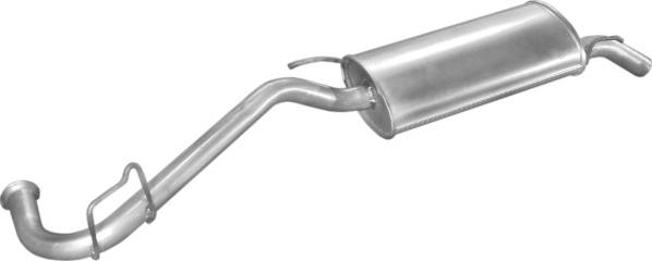 Polmo 21.09 - Глушитель выхлопных газов, конечный abcparts.ee