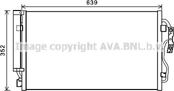 Prasco BW5477D - Конденсатор кондиционера abcparts.ee