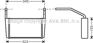 Prasco BW6080 - Теплообменник, отопление салона abcparts.ee