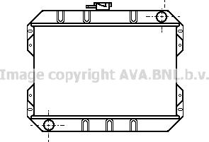 Prasco FD2090 - Радиатор, охлаждение двигателя abcparts.ee
