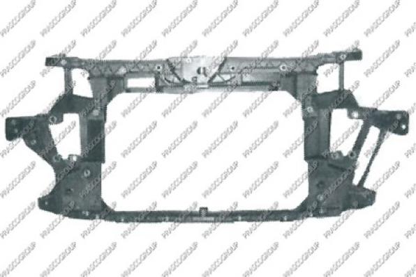 Prasco FT4203210 - Супорт радиатора, передняя планка abcparts.ee