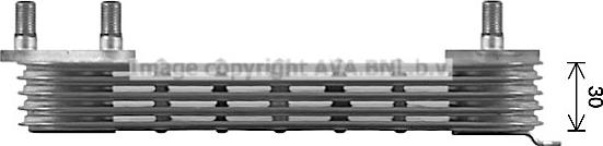 Prasco HY3585 - Масляный радиатор, двигательное масло abcparts.ee