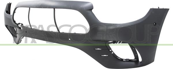 Prasco ME0511031 - Буфер, бампер abcparts.ee