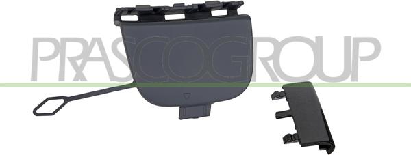 Prasco ME0511236 - Заслонка, буксирный крюк abcparts.ee