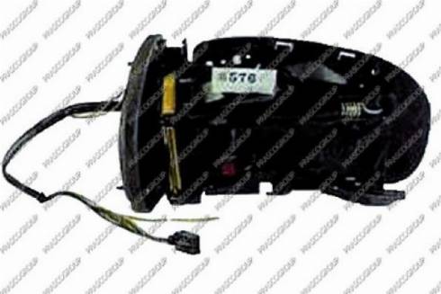 Prasco ME0277314 - Наружное зеркало abcparts.ee