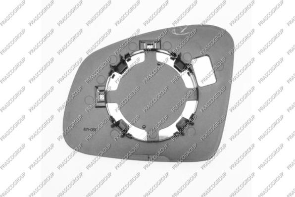 Prasco ME3087503 - Зеркальное стекло, наружное зеркало abcparts.ee