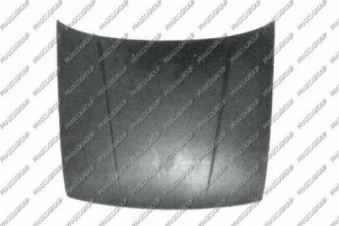 Prasco MZ0413100 - Капот двигателя abcparts.ee