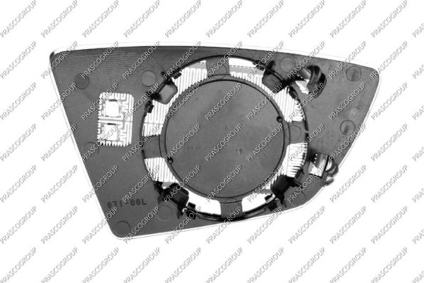 Prasco ST4267514 - Зеркальное стекло, наружное зеркало abcparts.ee