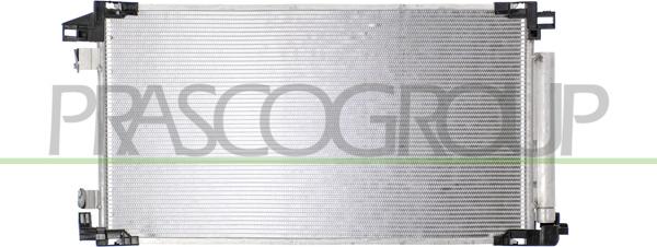 Prasco TY700C003 - Конденсатор кондиционера abcparts.ee