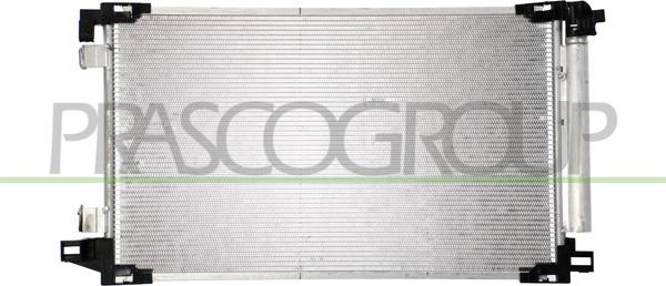 Prasco TY700C002 - Конденсатор кондиционера abcparts.ee