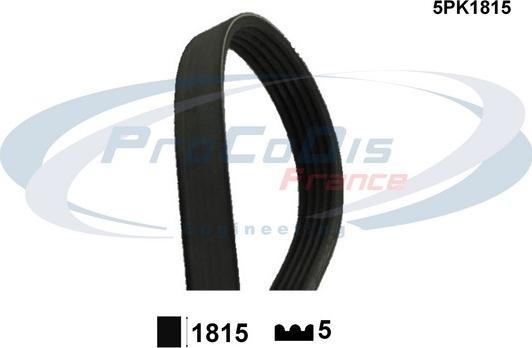Procodis France 5PK1815 - Поликлиновой ремень abcparts.ee