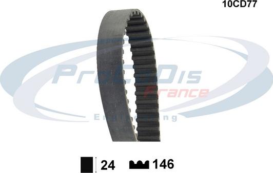 Procodis France 10CD77 - Зубчатый ремень ГРМ abcparts.ee