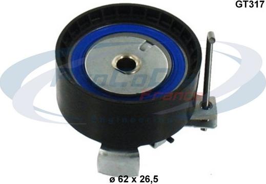Procodis France GT317 - Натяжной ролик, зубчатый ремень ГРМ abcparts.ee