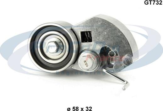 Procodis France GT732 - Натяжной ролик, зубчатый ремень ГРМ abcparts.ee