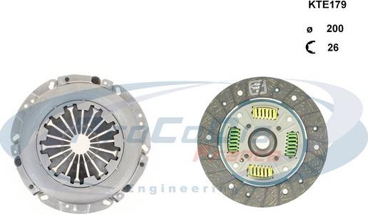 Procodis France KTE179 - Комплект сцепления abcparts.ee