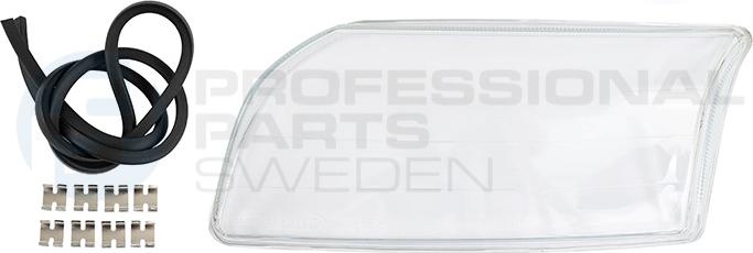 Professional Parts 34430157 - Рассеиватель основной фары, Оптика, стекло фары abcparts.ee