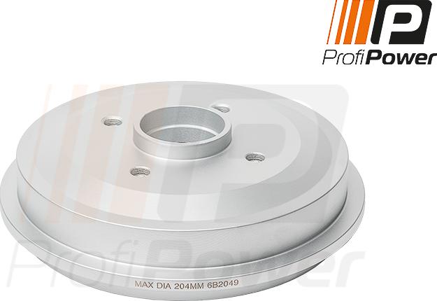 ProfiPower 6B2049 - Тормозной барабан abcparts.ee