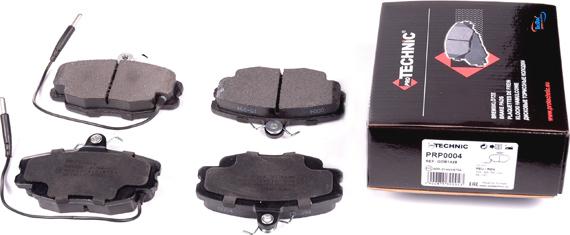Protechnic PRP0004 - Тормозные колодки, дисковые, комплект abcparts.ee