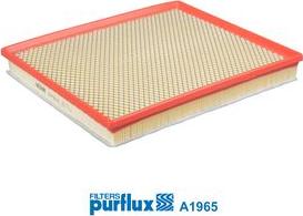 Purflux A1965 - Воздушный фильтр двигателя abcparts.ee