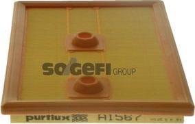 Purflux A1567 - Воздушный фильтр двигателя abcparts.ee
