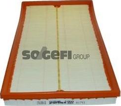 Purflux A1793 - Воздушный фильтр двигателя abcparts.ee