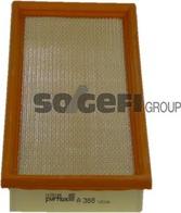 Purflux A366 - Воздушный фильтр двигателя abcparts.ee