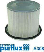 Purflux A308 - Воздушный фильтр двигателя abcparts.ee