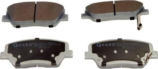 QUARO QP9666 - Тормозные колодки, дисковые, комплект abcparts.ee