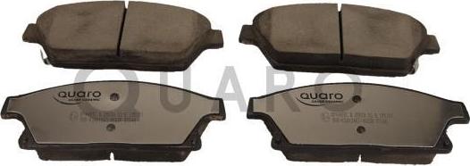 QUARO QP4493C - Тормозные колодки, дисковые, комплект abcparts.ee