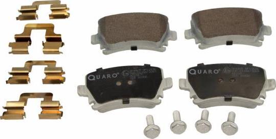 QUARO QP4465 - Тормозные колодки, дисковые, комплект abcparts.ee