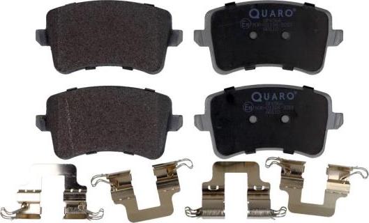 QUARO QP6566 - Тормозные колодки, дисковые, комплект abcparts.ee