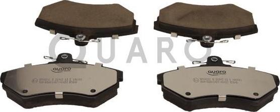 QUARO QP0821C - Тормозные колодки, дисковые, комплект abcparts.ee